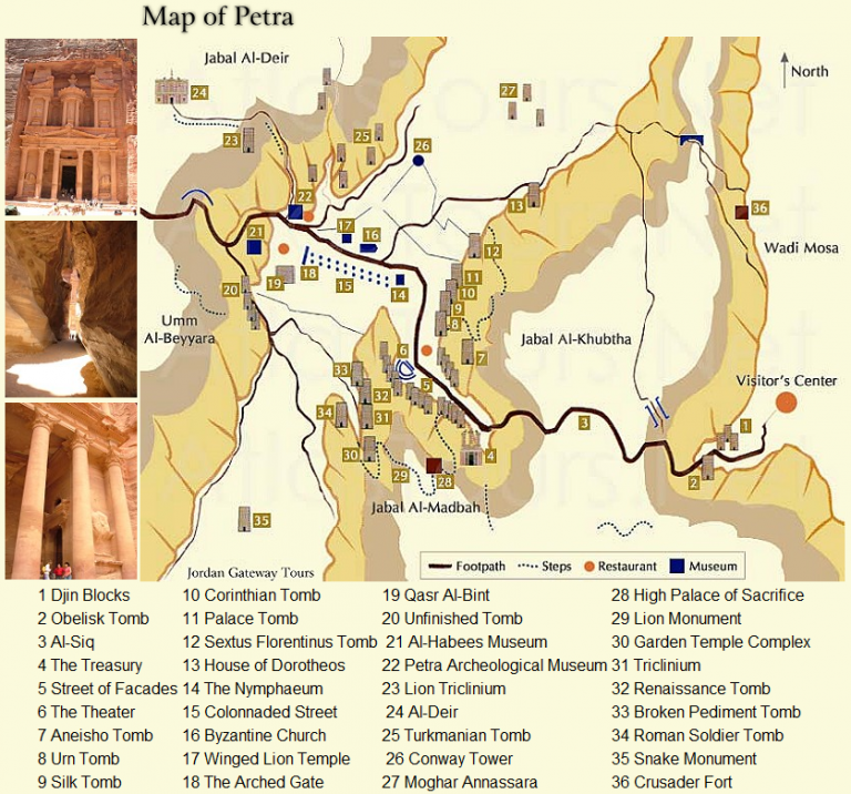 2009 05 18 Map Of Petra 768x716 