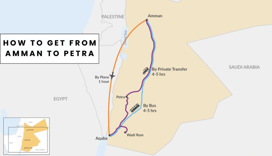 How to get from Amman to Petra